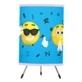 Funny Emoji Design Tripod Table Lamp (Front)