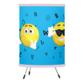 Funny Emoji Design Tripod Table Lamp (Left)