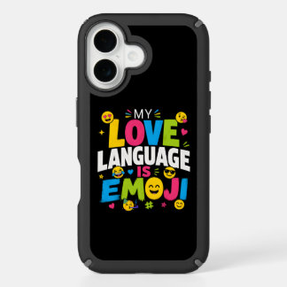 Funny Emoji Lover iPhone 16 Cases