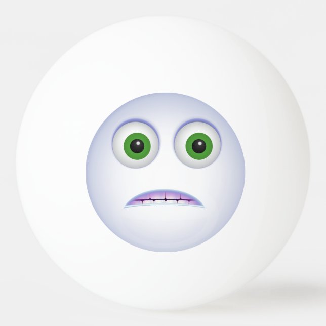 Funny Emoji Ping Pong Ball (Front)