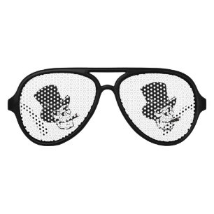 FUNNY EMOJI. SKULL SMOKING WITH A HAT AVIATOR SUNGLASSES