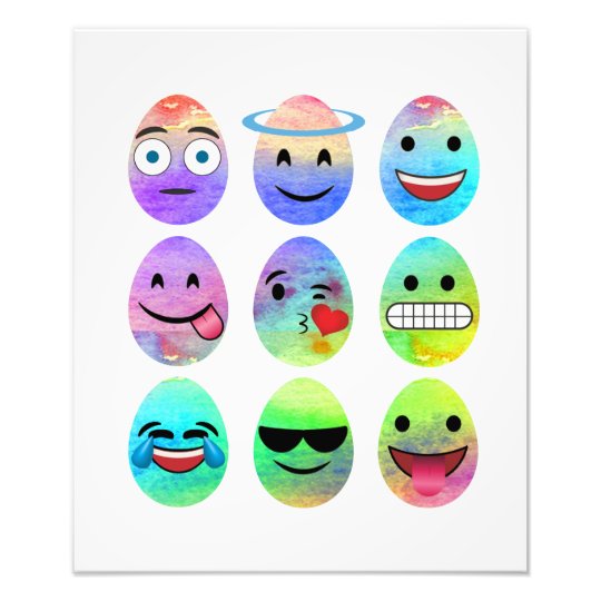 funny emojis easter emoji eggs emoticon egg photo print funny emojis