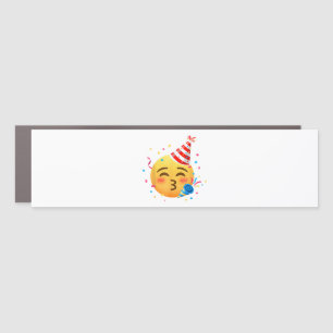 Funny Emoticon Party Car Magnet