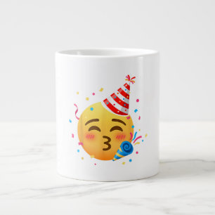 Funny Emoticon Party Giant Coffee Mug
