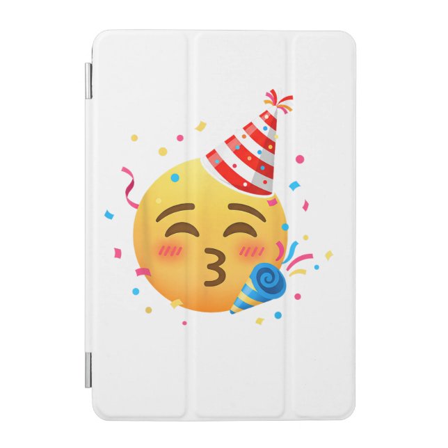Funny Emoticon Party iPad Mini Cover (Front)