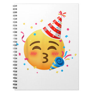 Funny Emoticon Party Notebook