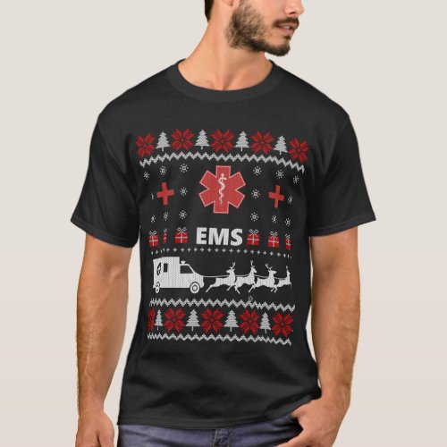 Funny EMS Paramedical Ugly Christmas Sweater Gift