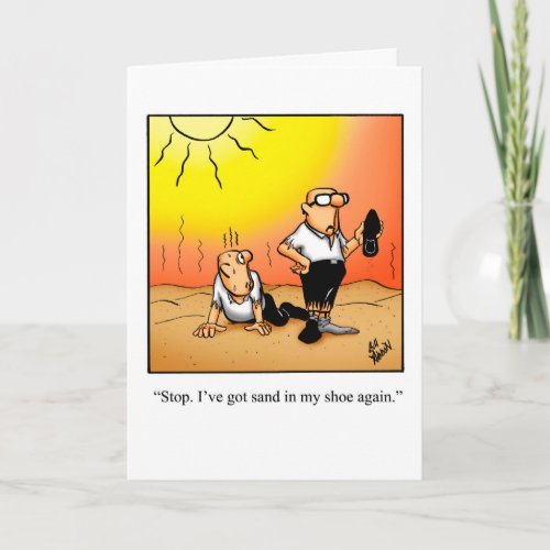 Funny Encouragement Greeting Card