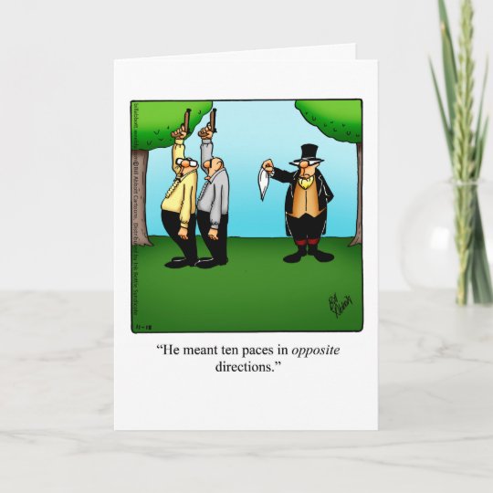 Funny Encouragement Humor Greeting Card | Zazzle.com