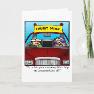 Funny Encouragement Humor Greeting Card