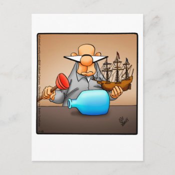 Funny Encouragement Humor Postcard by Spectickles at Zazzle