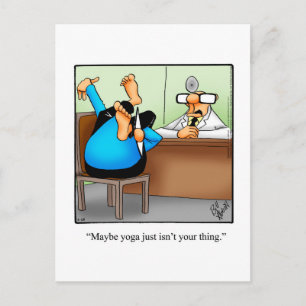 Funny Encouragement Humor Postcard