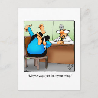 Funny Encouragement Humor Postcard
