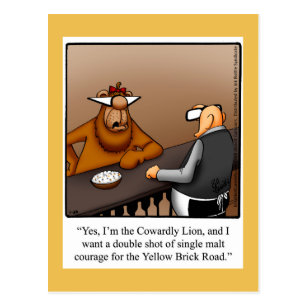 Funny Encouragement Humor Postcard Funny Encouragement Humor Postcard
