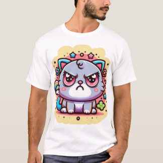 Funny Energy Drink Quote Morning Cartoon T-Shirt