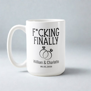 Funny engagement mug engagement gift, engagement 