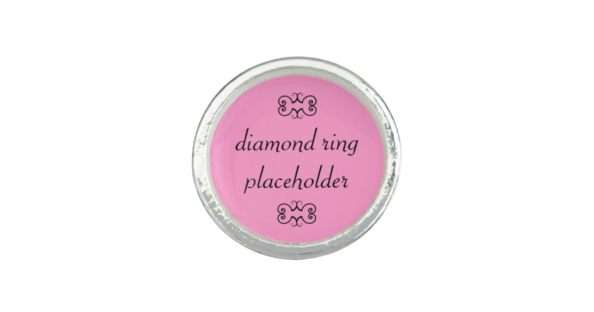 Funny Engagement Ring Placeholder Zazzle