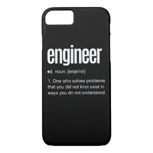 Funny Engineer Definition iPhone 8/7 Case