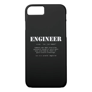 Funny Engineer Dictionary Definition iPhone 8/7 Case