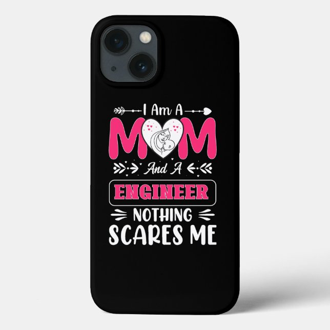 Funny Engineer Mom, Engineer Mom Case-Mate iPhone Case (Back)