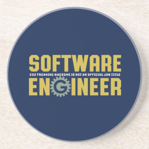 Funny Engineer Software Engineering and Programmer Coaster