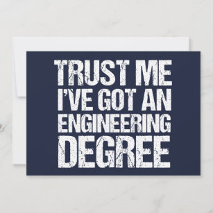 Funny Engineering Graduation Engineer Graduate Card