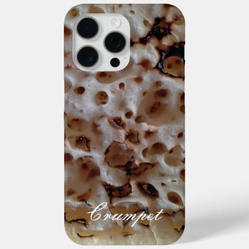 Funny English Crumpet Personalized iPhone 15 Pro Max Case