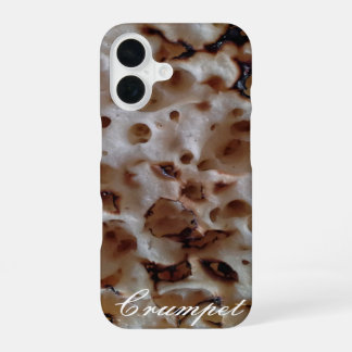 Funny English Crumpet Personalized iPhone 16 Case