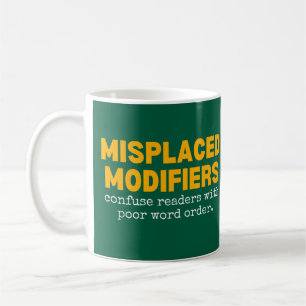 Funny English Grammar Teacher Literary Nerd Editor Coffee Mug