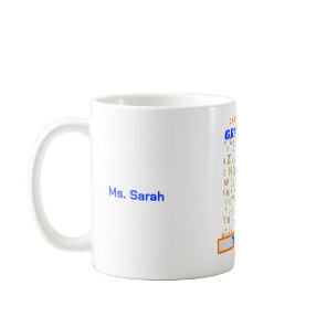 Funny English Teacher - Correcting Your Grammar Coffee Mug