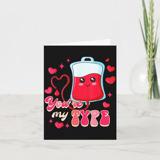 Funny Er Rn Nurse Nursing Valentine’s Day You're M Card (Front)