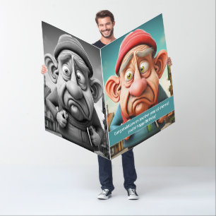 Funny Eternal youth milestone Birthday Card