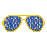 Funny European Union Flag Party Shades Fun Glasses at Zazzle