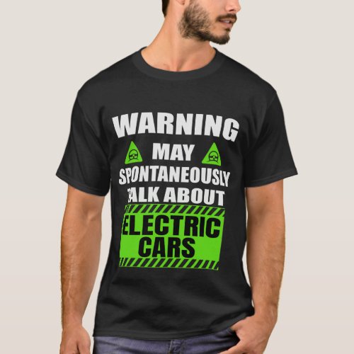 Funny EV Car _ Electric Car Owner T_Shirt