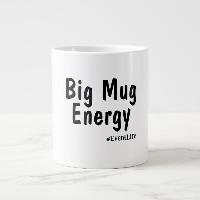 Funny Event Planner Jumbo Mug [Personalize too] (Front)
