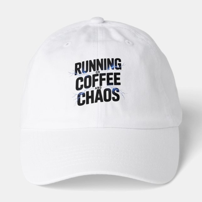 Funny Everyday Humor Quote Hat (Front)