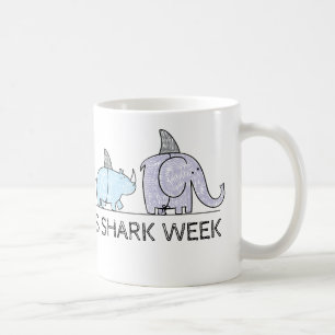 Funny Everyone Loves Shark Week Coffee Mug