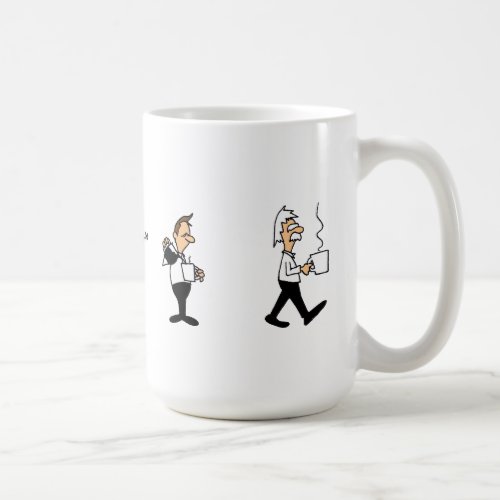 Funny Evolution of Coffee Drinkers Coffee Mug