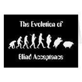 Funny Evolution of Man Parody (Front Horizontal)