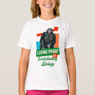 Funny Evolutionary Biology Chimp Humor T-Shirt