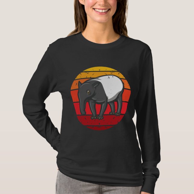 Funny Ex Mormon LDS Apostate Retro Tapir T-Shirt (Front)