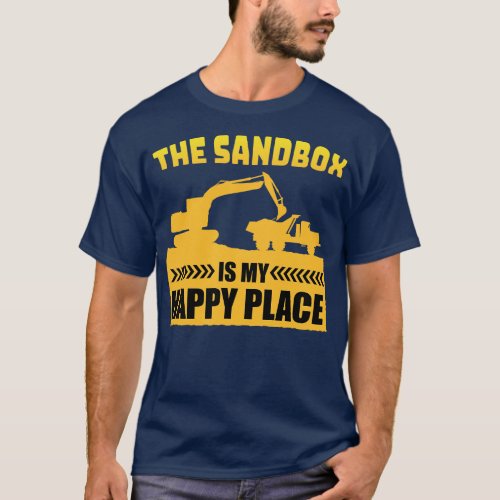 Funny Exacavator and Construction Worker Heavy Equ T_Shirt