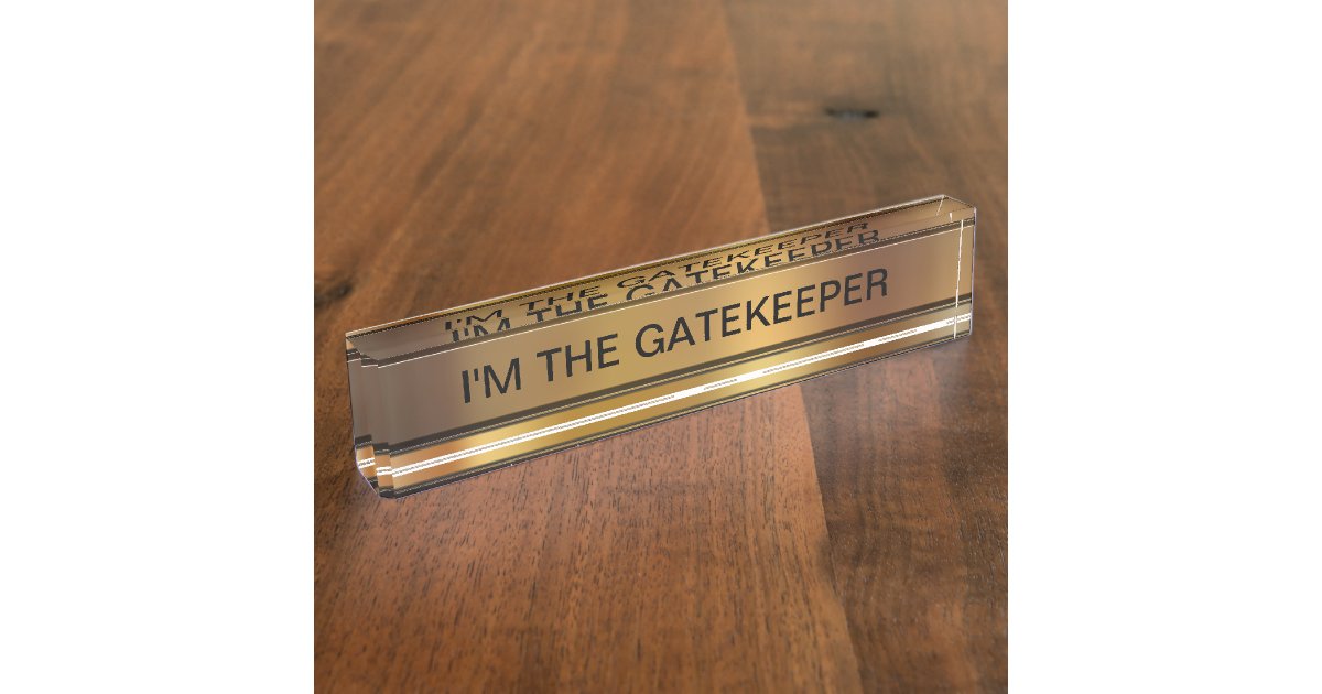 Funny Executive Desk Name Plates | Zazzle