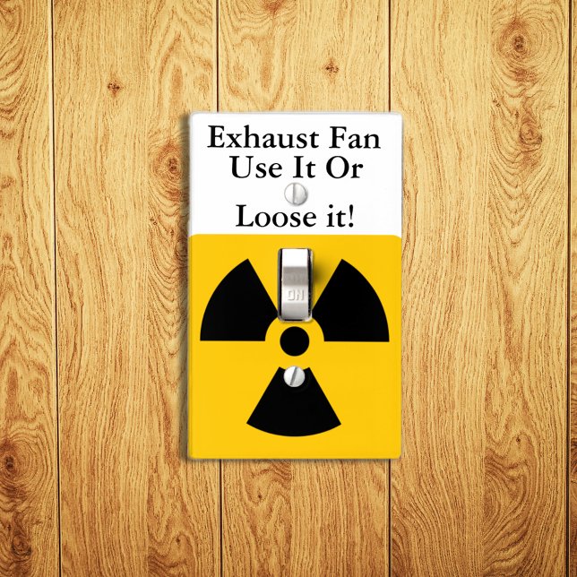 Funny Exhaust Fan Switch Cover (Creator Uploaded)