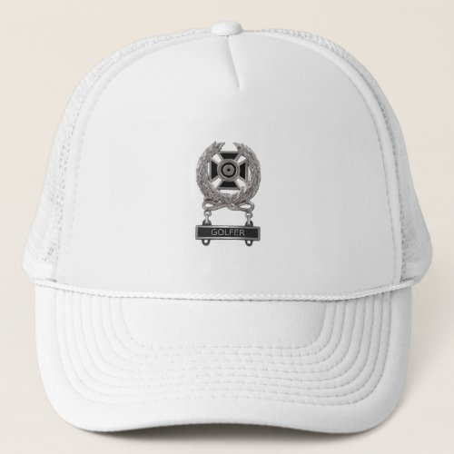 Funny Expert Golfer Medal Trucker Hat