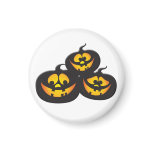 Funny Expressions Halloween Pumpkins Magnet