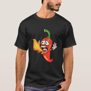 Funny Extra Sharp Hot Chili Peppers Barbecue Seaso T-Shirt