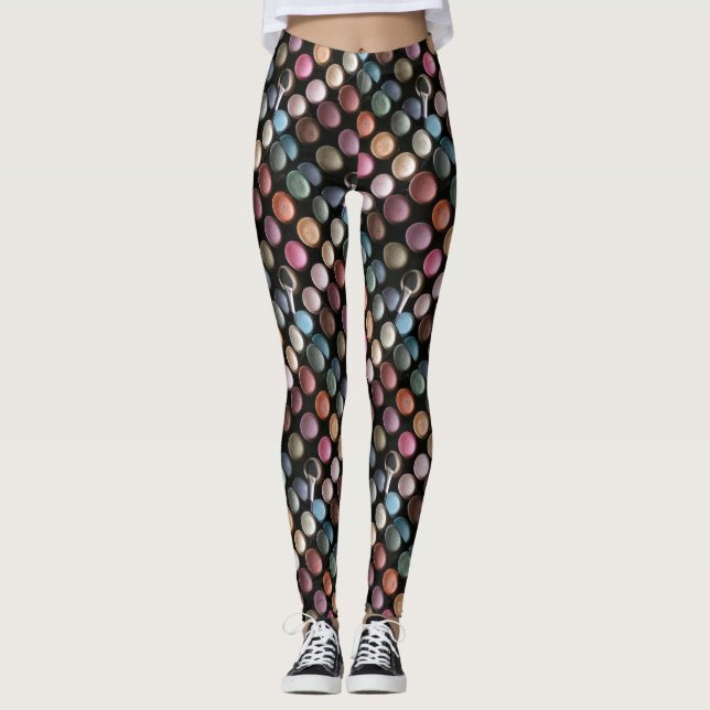 Funny Eye Shadow Leggings (Front)