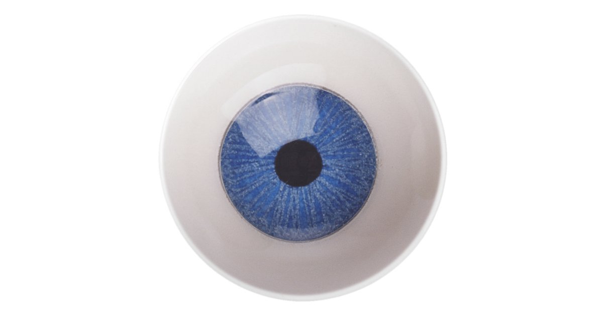 Funny Eyeball Ceramic Knob Zazzle