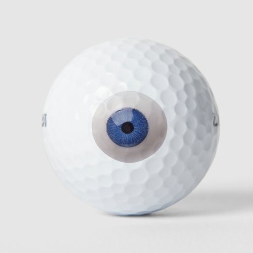 Funny Eyeball Golf Ball